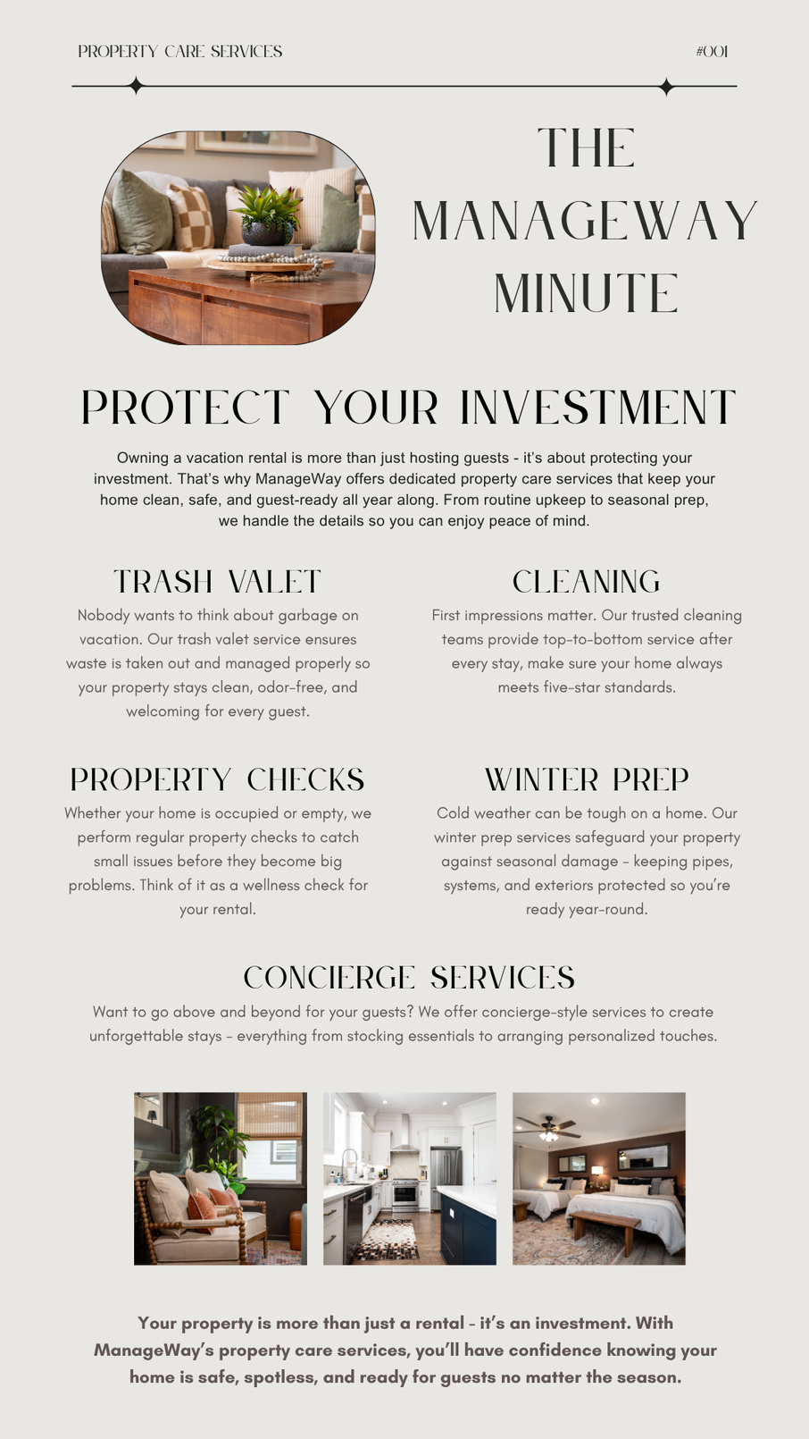 We Don't Just Host Homes - We Care for Them